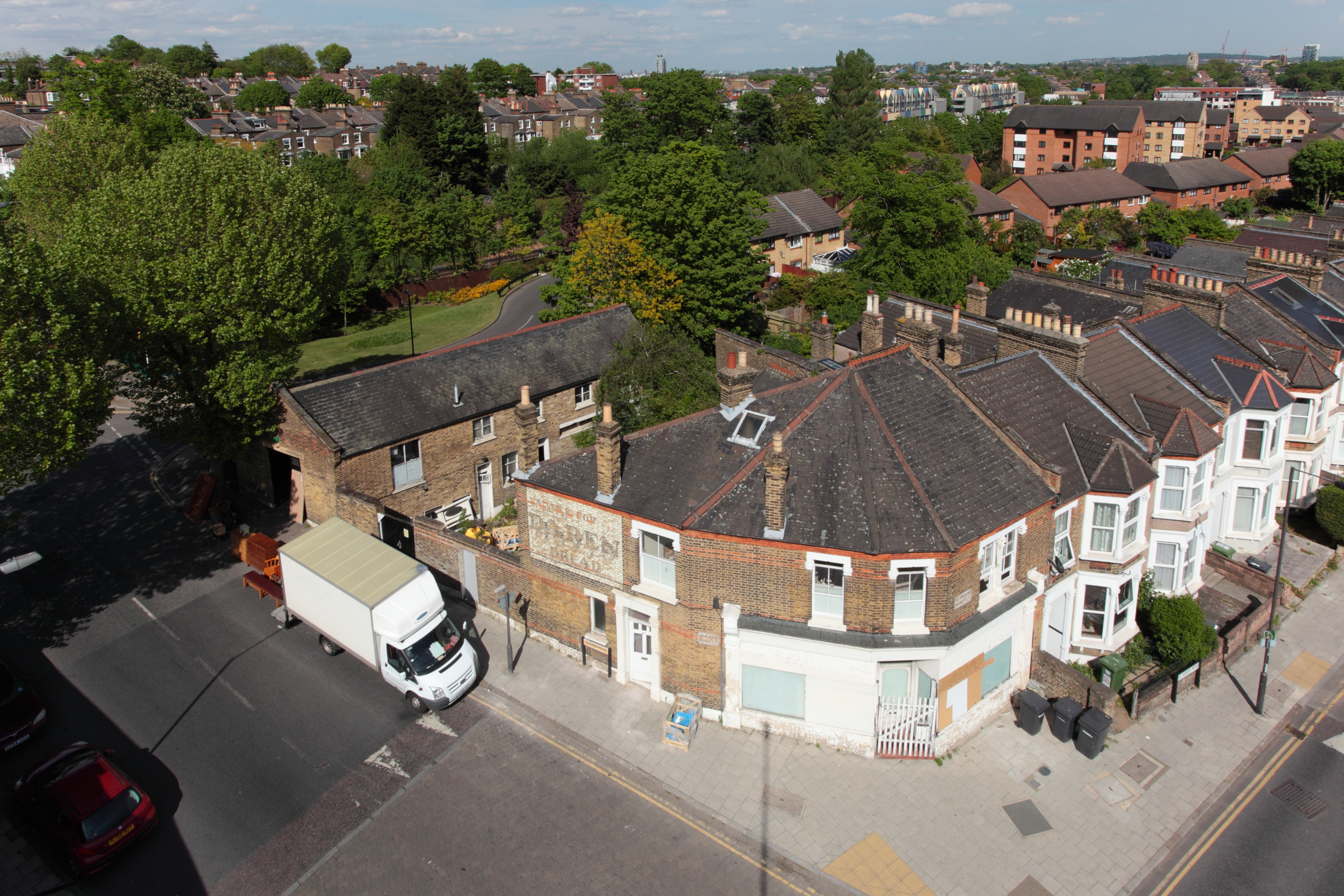 Tenanted corner site comprising retail and residential. Acquired unconditionally. St Asaph Road, SE4. London Borough of Lewisham.