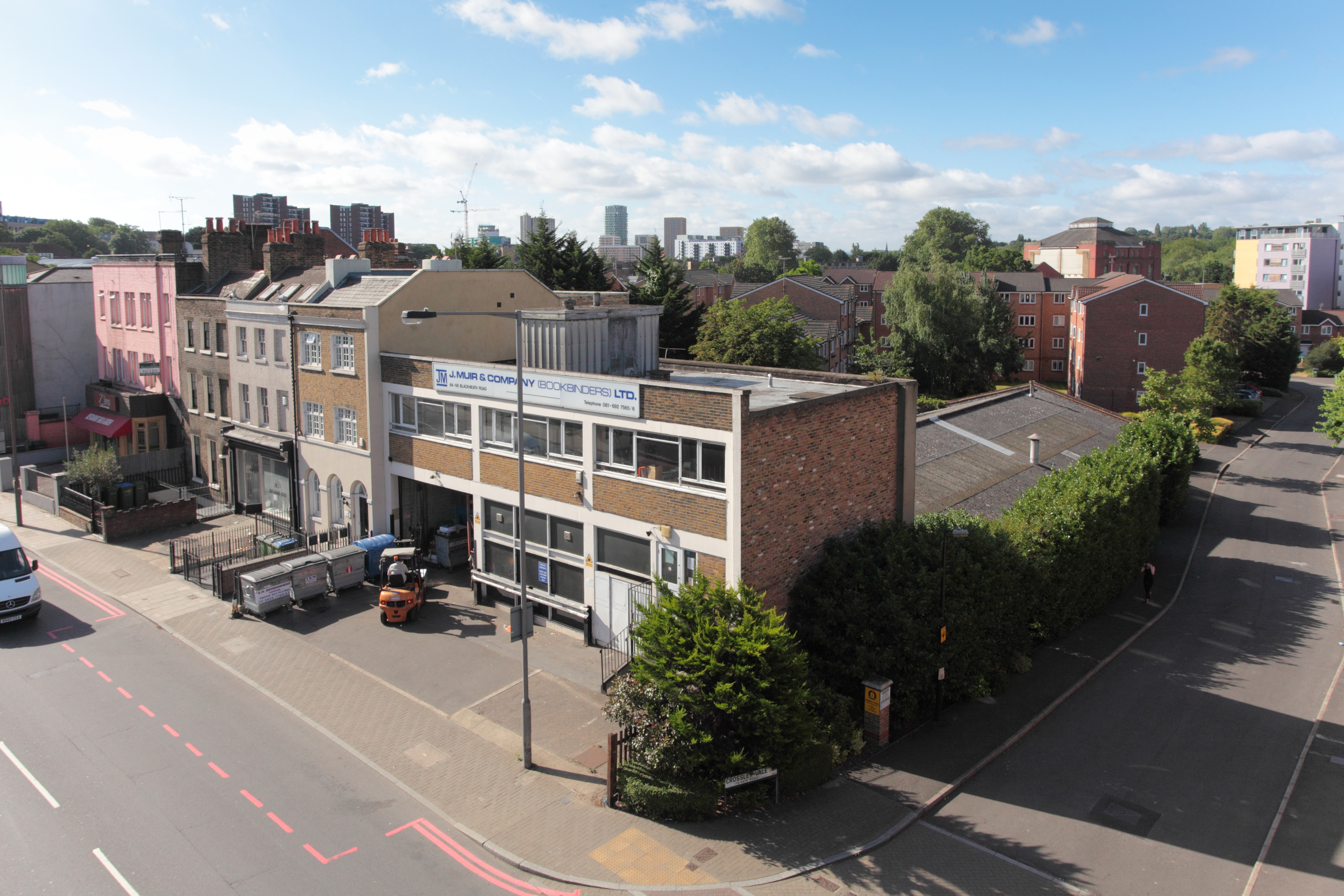 Tenanted 10,000 sq ft Warehouse. Potential for a mixed-use scheme. Acquired swiftly and unconditionally. Blackheath Road, SE10, London Borough of Greenwich.