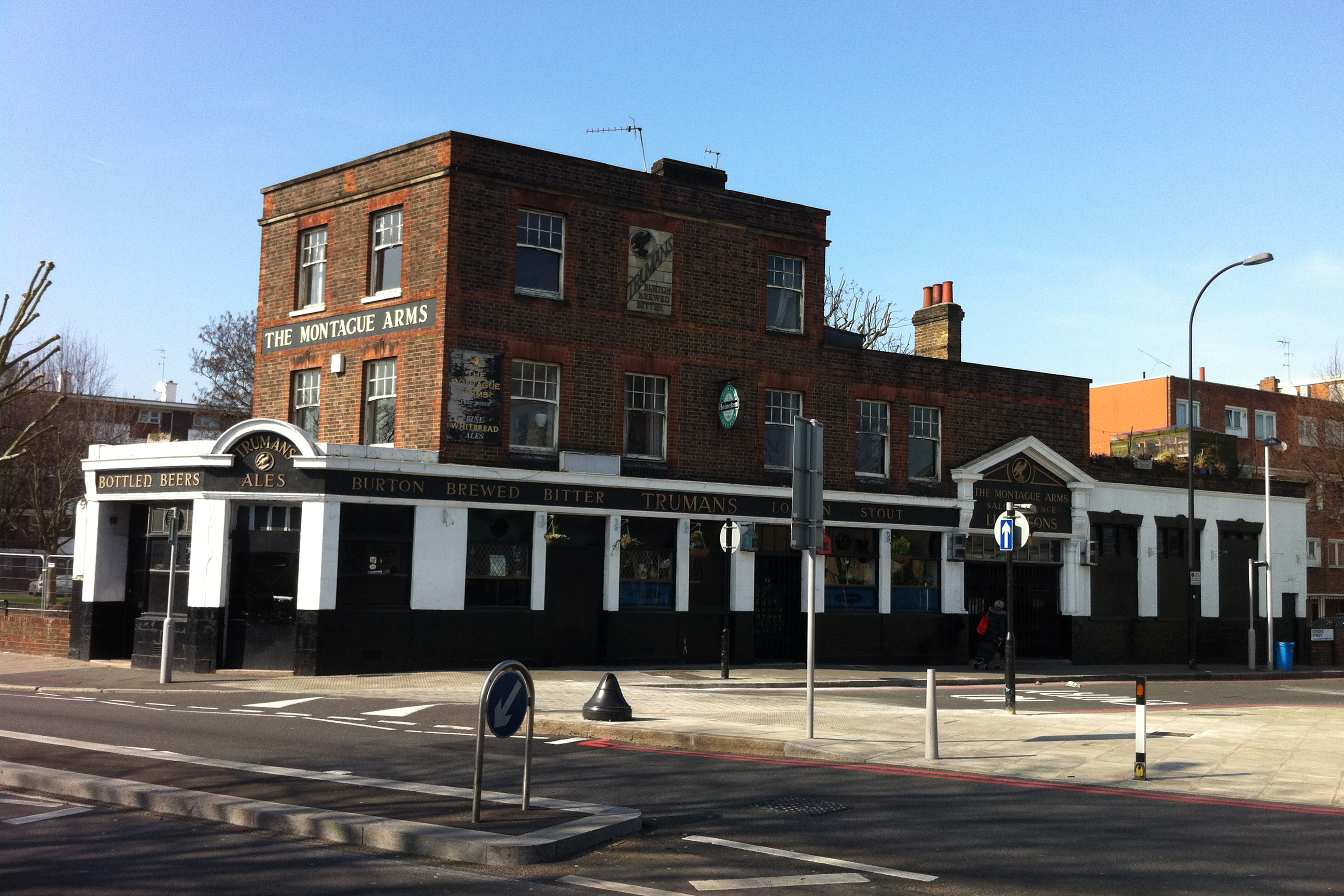 Public house in a prominent corner position. Acquired unconditionally for redevelopment. Queens Road, SE14, London Borough of Lewisham.