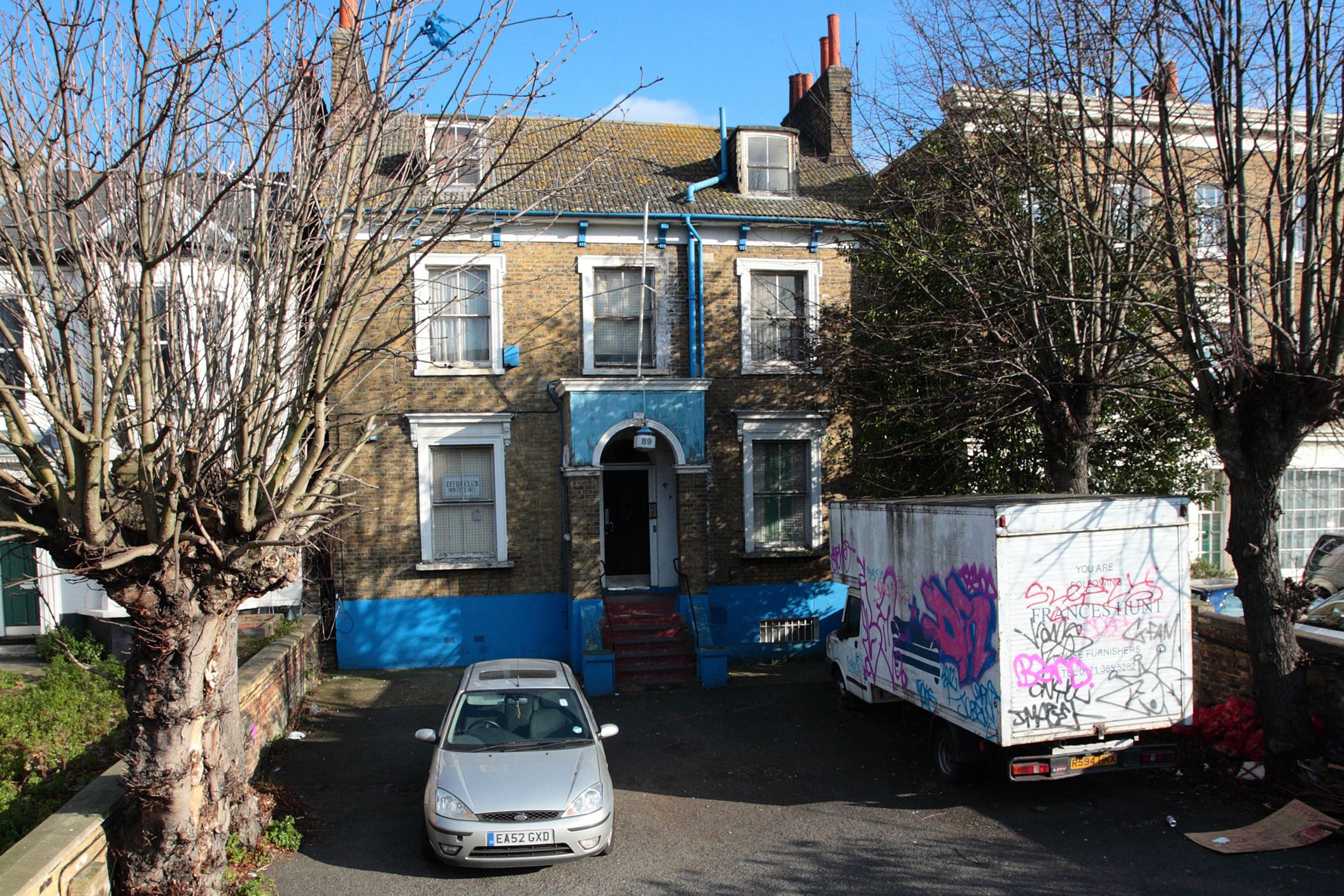 Tenanted Conservative Club. Acquired unconditionally for residential conversion. Effra Road, SW2, London Borough of Lambeth.
