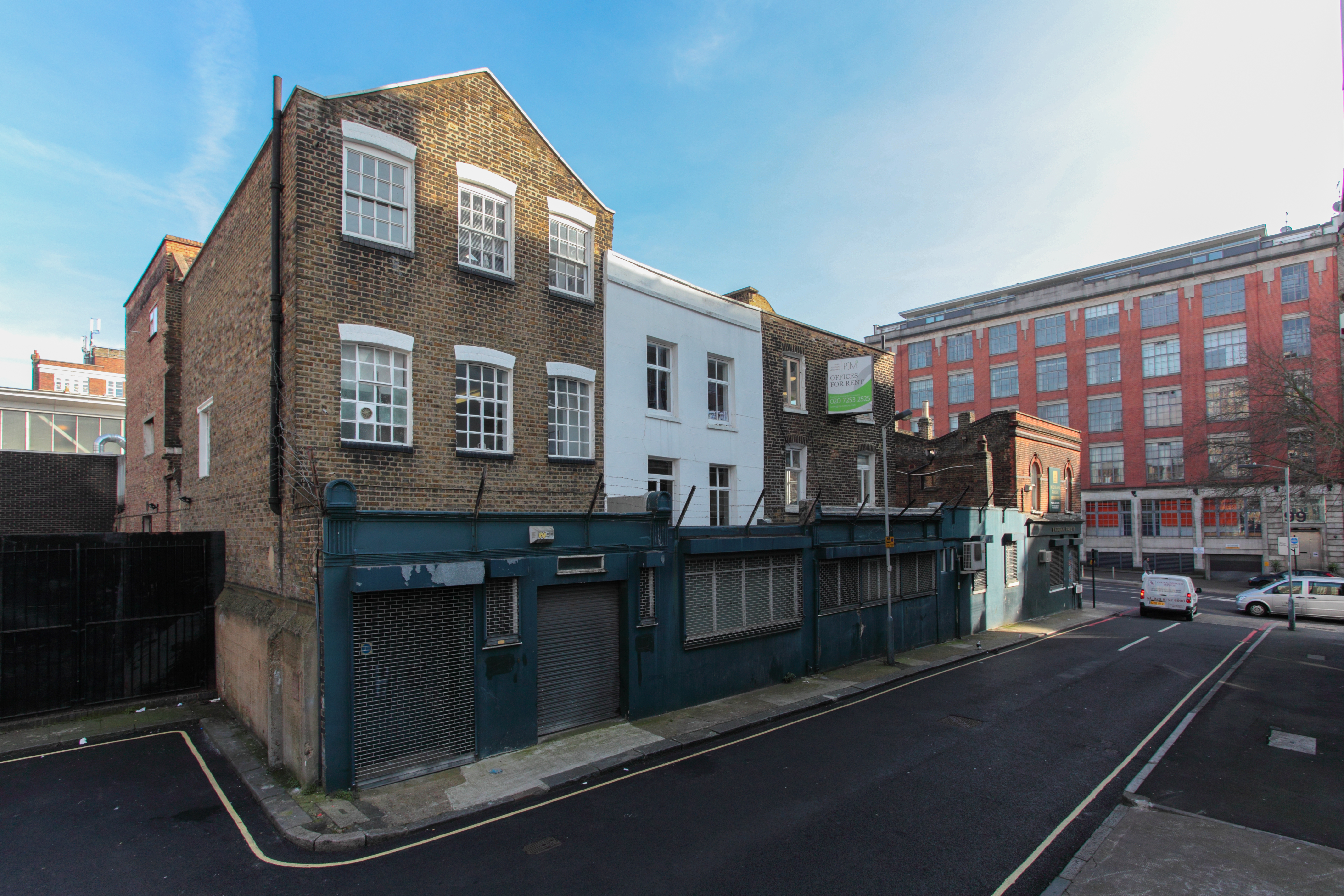 Substantial corner site comprising office, retail and residential units. Acquired unconditionally for redevelopment. Pentonville Road, N1.